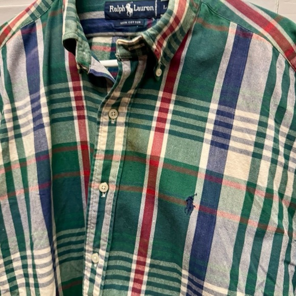 RALPH LAUREN POLO DRESS SHIRT MENS L - Picture 2 of 2